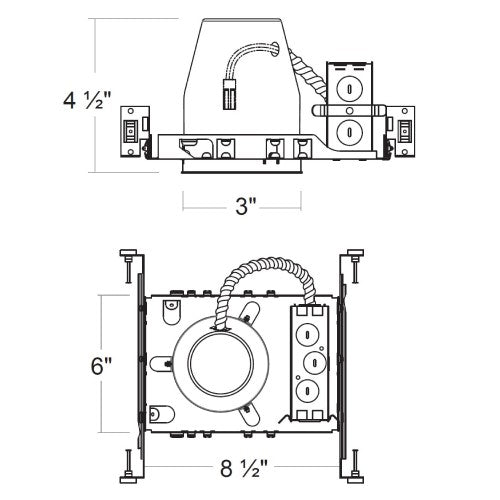 LED HOUSING 3 INCHES REMODEL CAN