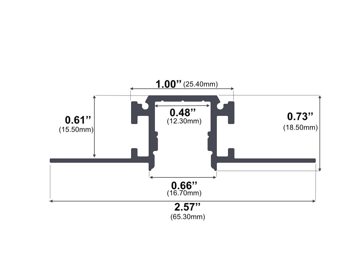 620 LED Aluminum Channel