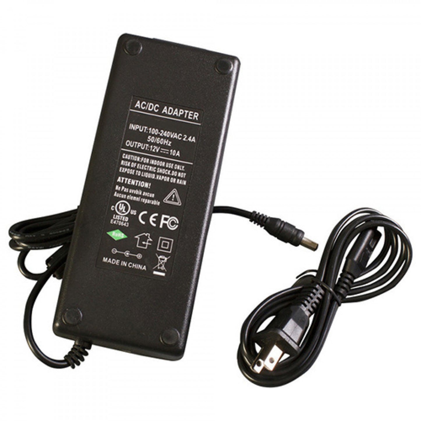 INDOOR TRANSFORMER 150 WATT 12 VOLT/DC ADAPTER