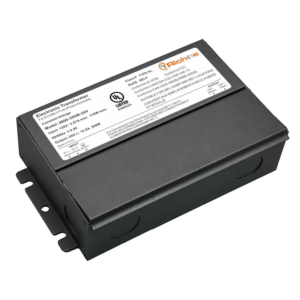 RCH-PST-24V-300WATT/ ELV/MLV/TRIAC DIMMABLE