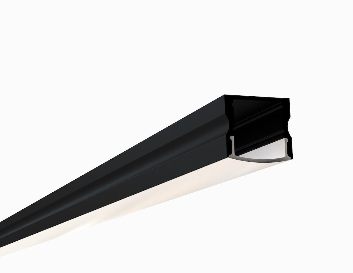 971 Black Aluminum Channel