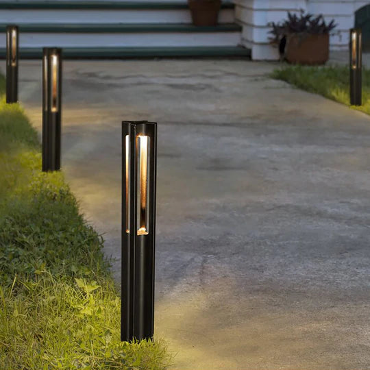 CD53 Low Voltage LED Rectangular Bollard Light Outdoor Path Lighting