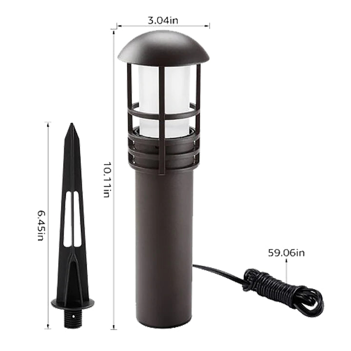 CD55 3W 12V LED Garden Bollard Path Light