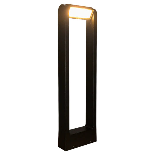 CD56 8W Low Voltage LED Rectangular Adjustable Bollard Landscape Pathway Lighting