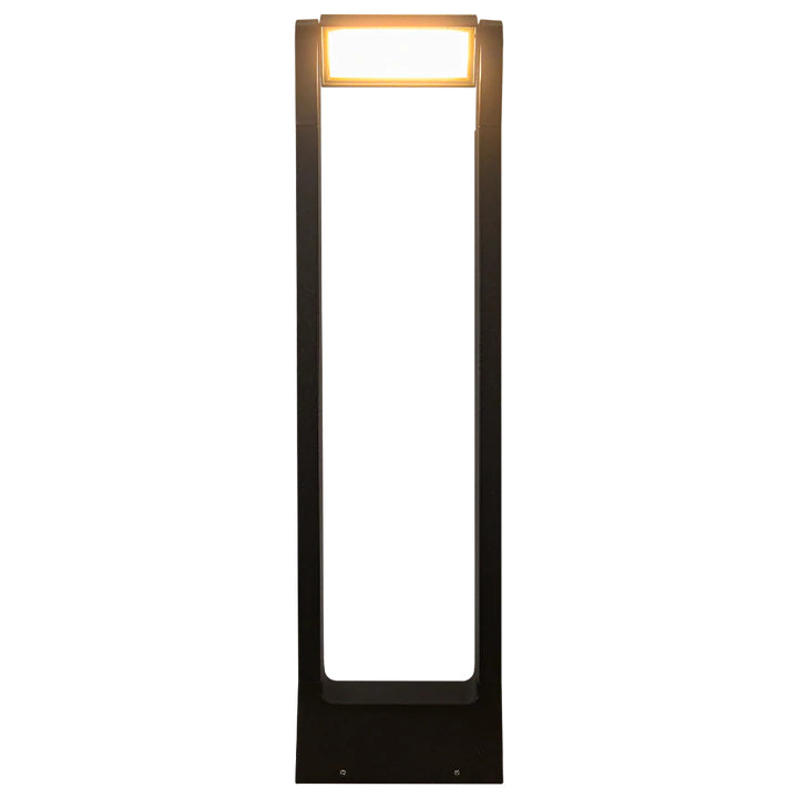 CD56 8W Low Voltage LED Rectangular Adjustable Bollard Landscape Pathway Lighting