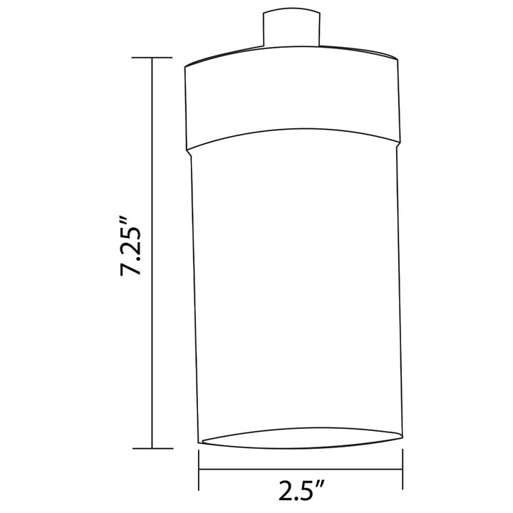 CD90 Low Voltage Philips Bulb Cylinder Pendant Light Hanging Fixture