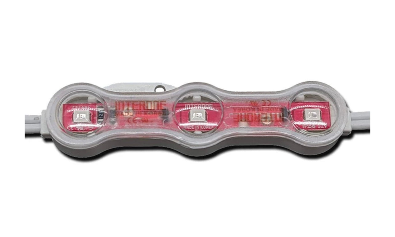 LED SIGN MODULE SINGLE COLOR RED 0.72W