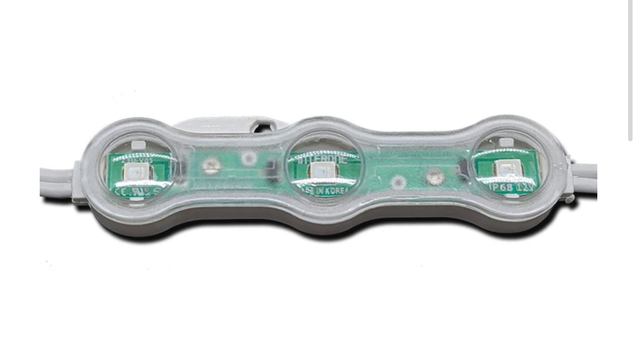 LED SIGN MODULE SINGLE COLOR GREEN 0.72W