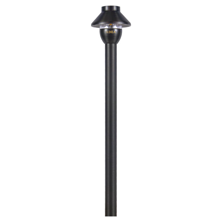 PLB01 12V G4 Snub Low Voltage Heavy Duty Cast Brass Outdoor LED Path Light