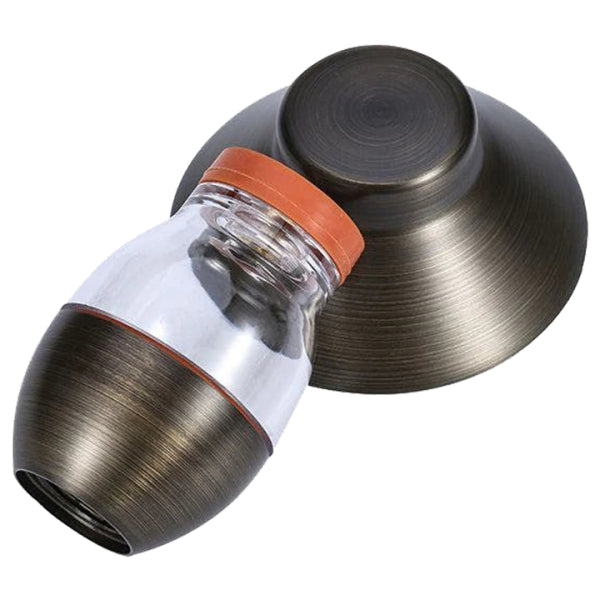 PLB01 12V G4 Snub Low Voltage Heavy Duty Cast Brass Outdoor LED Path Light