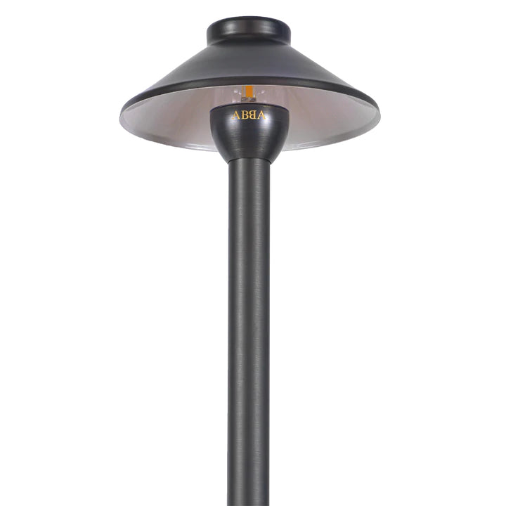PLB02 Outdoor Garden Path Light | Low Voltage Heavy Duty Cast Brass Outdoor LED Path Light