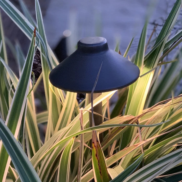 PLB02 Outdoor Garden Path Light | Low Voltage Heavy Duty Cast Brass Outdoor LED Path Light