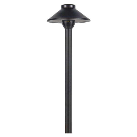 PLB02 Outdoor Garden Path Light | Low Voltage Heavy Duty Cast Brass Outdoor LED Path Light