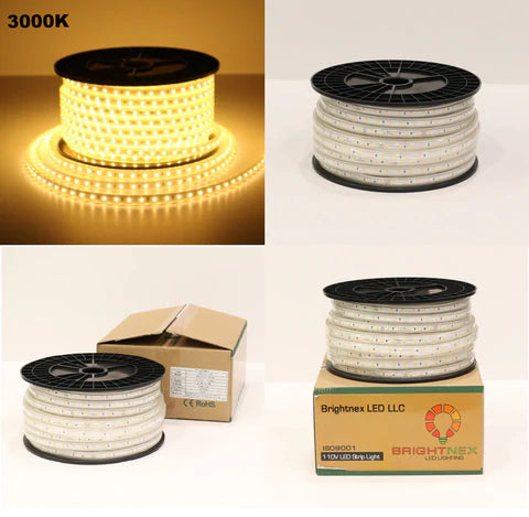 120 Volt Rope Light Warm White 3000K
