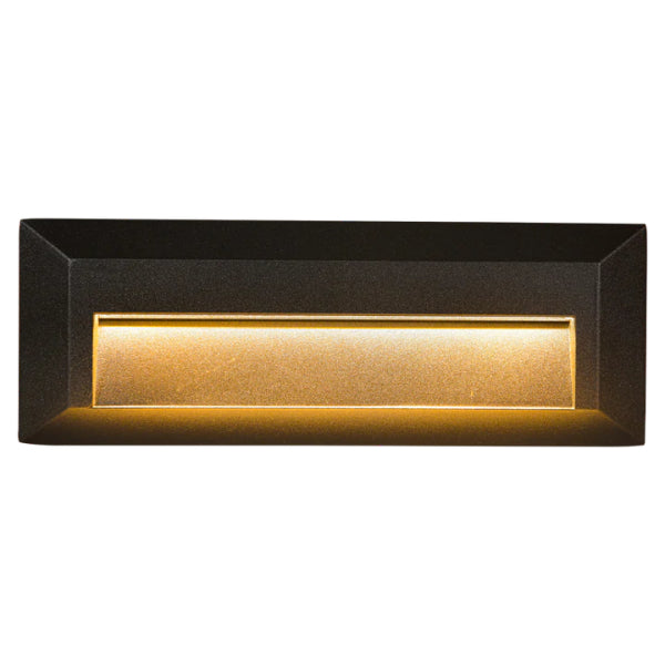 STA04 8W Low Voltage Cast Aluminum Rectangular Surface Mount LED Step or Deck Light